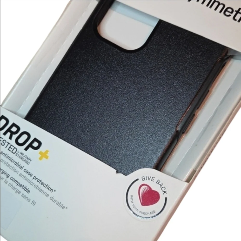 NEW in Box OtterBox Symmetry Series Case for iPhone 12/12 Pro - Black